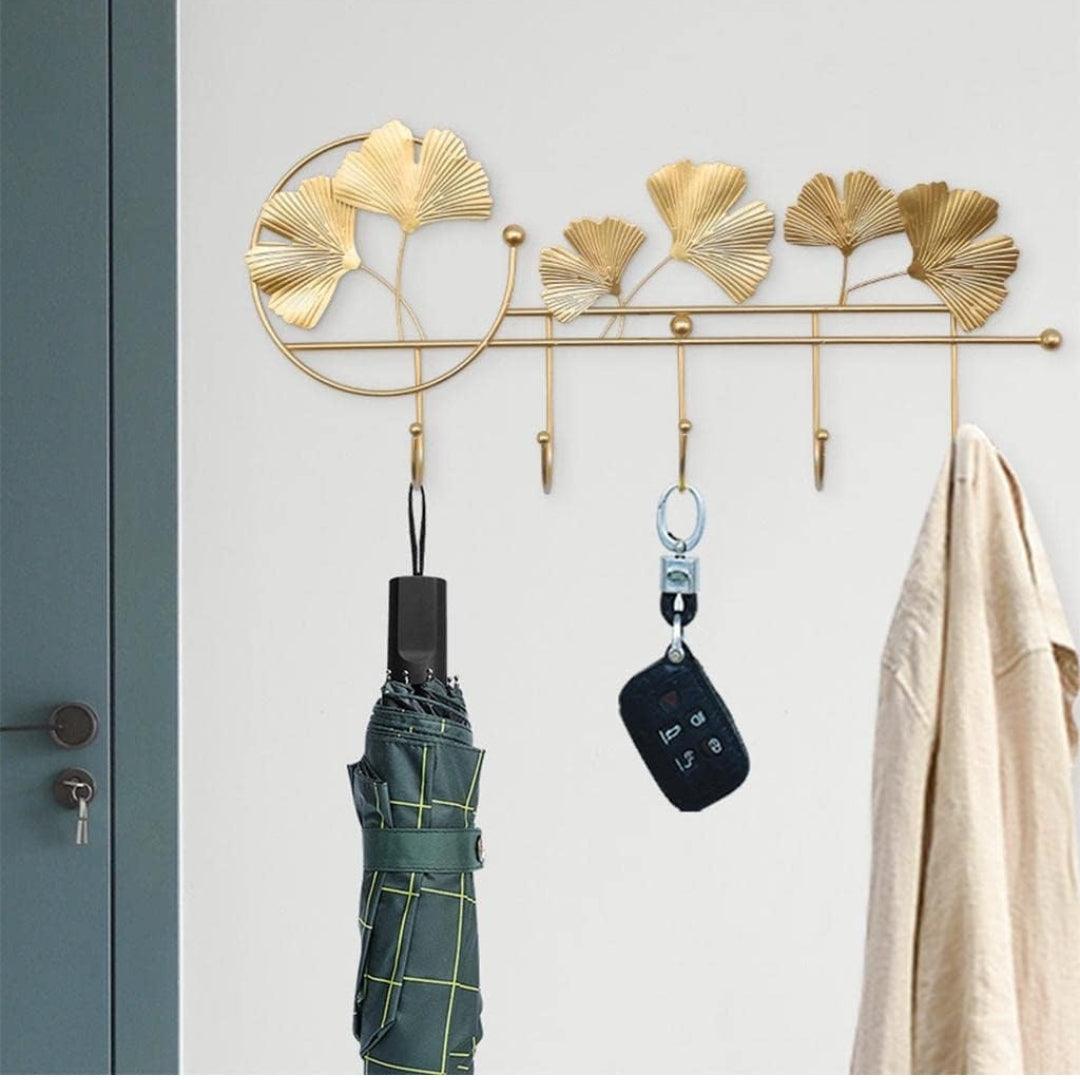 Ginkgo leaf round hook - Decor Things