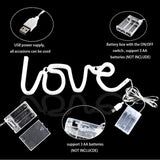 Love led light (warm) - Decor Things