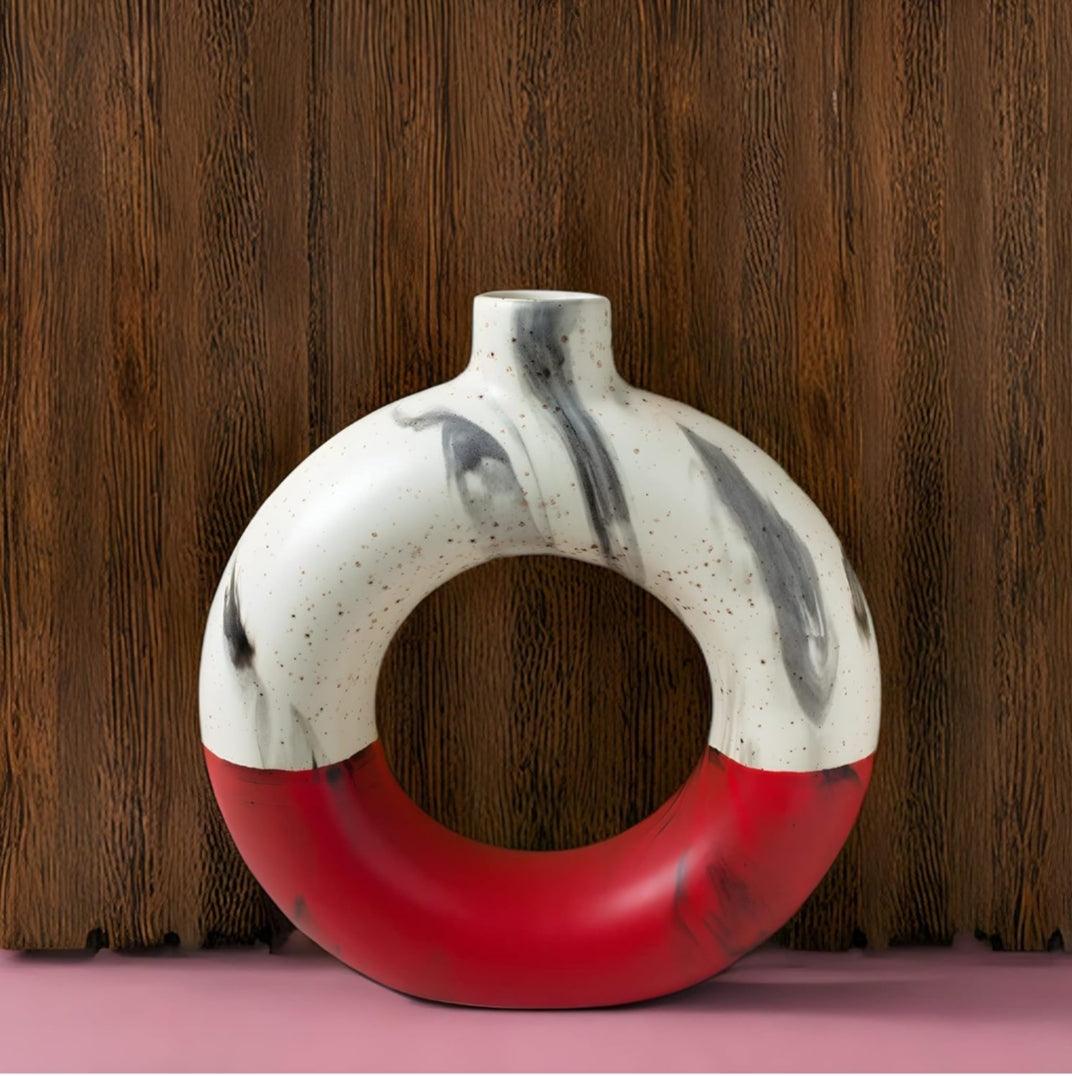 R&W Donut Vase Set of 2 - Decor Things