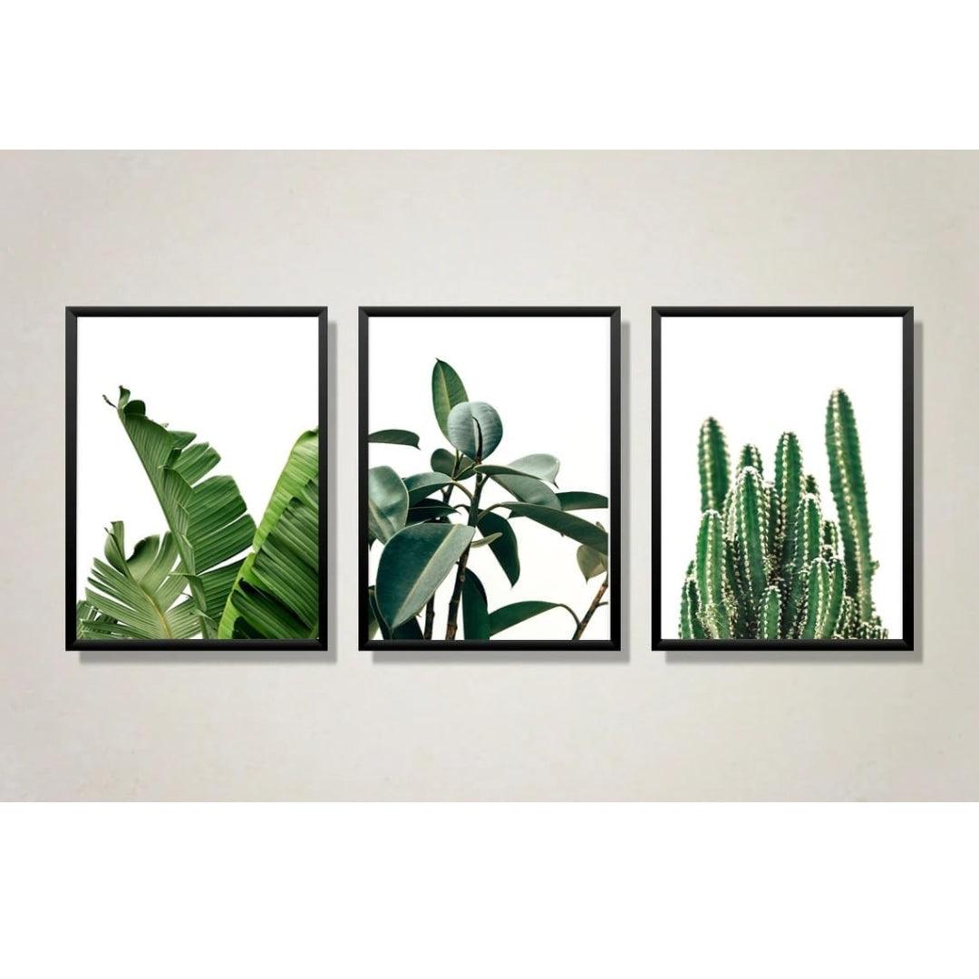 Tropical wall art set of 3 - Decor Things