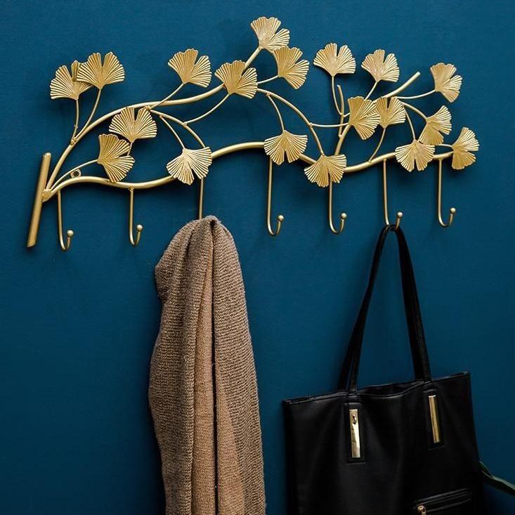 Ginkgo leaf wall hook - Decor Things