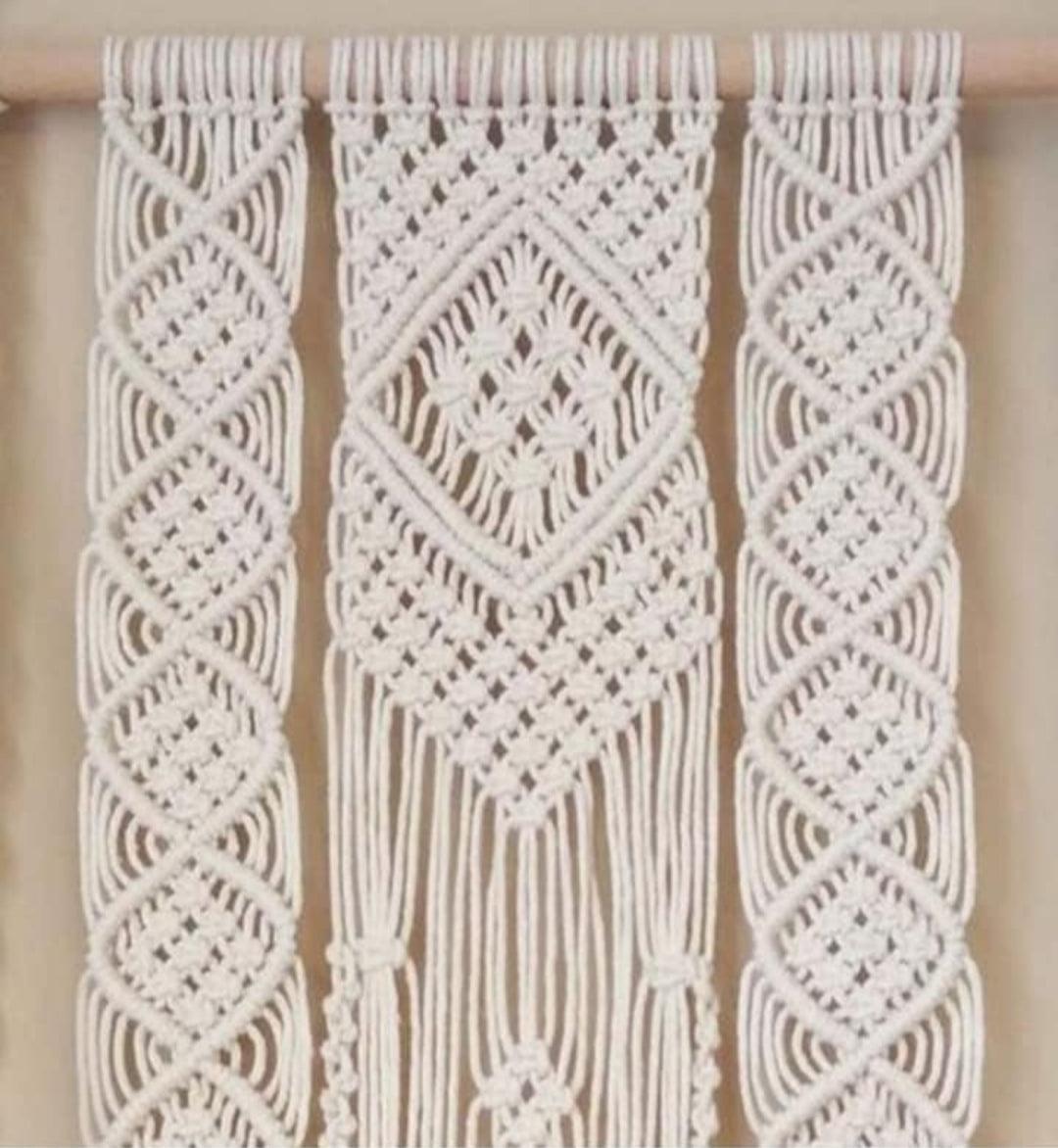 Macrame floral shelf - Decor Things