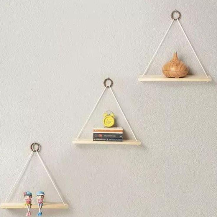 Nordic macrame shelf set of 3 - Decor Things