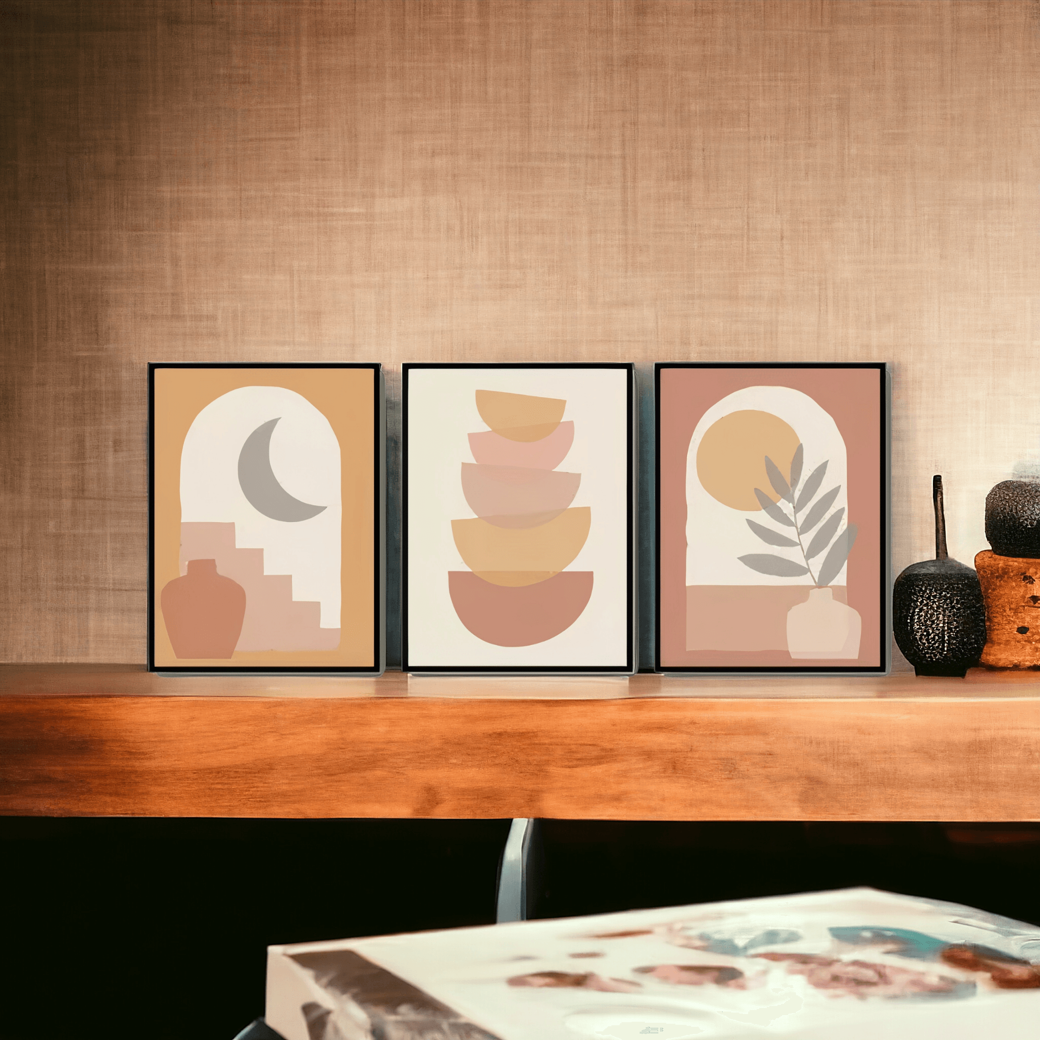 Classic wall art set of 3 - Decor Things